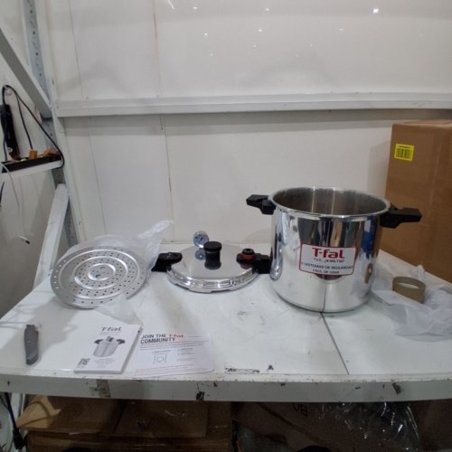 T-FAL CANNER & PRESSURE COOKER - 22QT - ALUMINUM- (P3105231) image 2