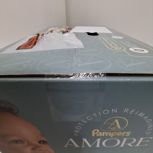 82PK PAMPERS AMORE MOST ABSORBENT AND BEST DIAPER - SIZE 1 - WHITE (UPC: 03077224453) image 3