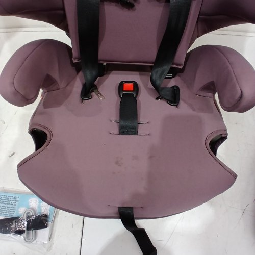 GRACO TRANZITIONS 3-IN-1 LIGHTWEIGHT ADJUSTABLE HEIGHT HARNESS BOOSTER CAR SEAT WITH CUP HOLDERS - 100LB MAX WEIGHT - ELOISE PURPLE (MODEL: 2217080) image 5