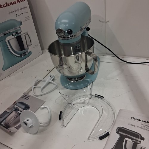 KITCHENAID CLASSIC TILT-HEAD STAND MIXER - 4.5QT. CAPACITY - WHITE (MODEL: K45SSWH) image 3