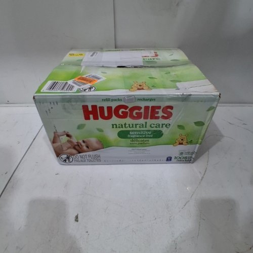 1008PK HUGGIES NATURAL CARE SENSITIVE SKIN BABY WIPES image 3
