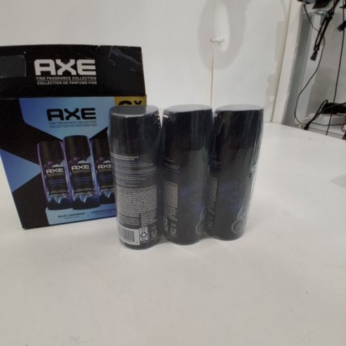 3PK AXE BLUE LAVENDER MINT + AMBER BODY SPRAY - 113G EACH image 2