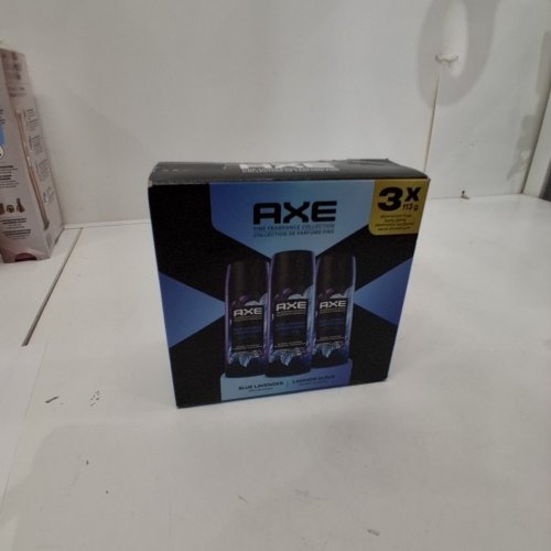 3PK AXE BLUE LAVENDER MINT + AMBER BODY SPRAY - 113G EACH image 3