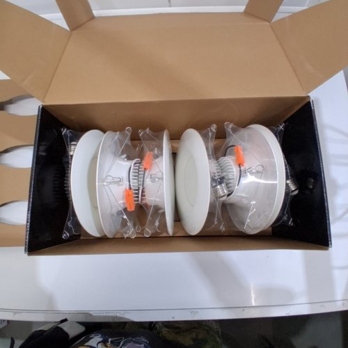 6PK JUNO LED RECESSED DOWNLIGHTS - 5"/ 6" - WHITE (ITEM: RB56S SWW5 CP6 MW M2) image 4
