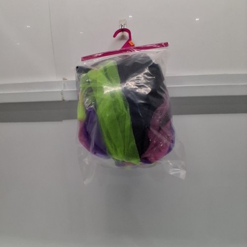 2PC GIRL'S PARTYHOLIC WITCHY WITCH COSTUME SET - MEDIUM 8/10 - BLACK / PURPLE / GREEN image 5