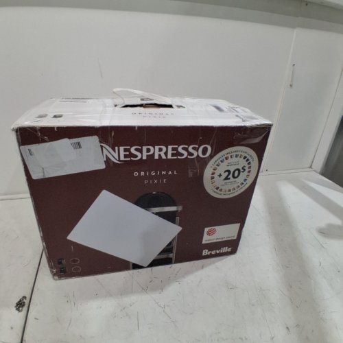 NESPRESSO PIXIE COFFEE AND ESPRESSO MACHINE BY BREVILLE - 0.7LTR CAP - TITAN (MODEL: BEC440TTN1BUC1) image 7