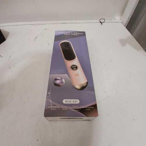 HAIR STRAIGHTENER BRUSH/COMB CORDLESS - TEAL - (MODEL:S7) image 4