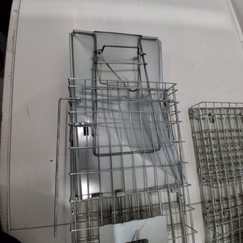 2PK LIVE ANIMAL FOLDING HUMANE TRAP - 32" image 3