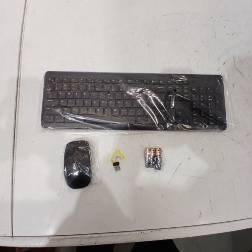 2PC DELL WIRELESS MOUSE AND KEYBOARD SET - BLACK (MODEL: KM3322W) image 2