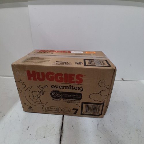 68PK HUGGIES DISNEY BABY OVERNIGHTS ALL-NIGHT PROTECTION AND COMFORT - SIZE 7 image 2