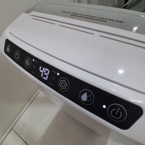 WAYKAR DEHUMIDIFIER WITH AUTO / MANUAL DRAINAGE - 0.6GAL WATER TANK CAP - COVERS 2000 SQ.FT - WHITE (MODEL: PD160B-PRO) image 2