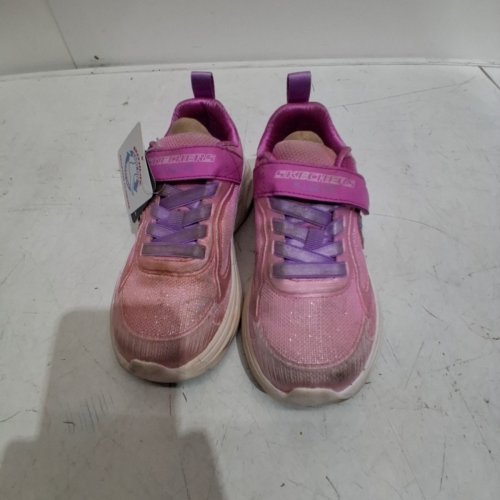 SKECHERS TODDLER KIDS SOLA GLOW 2 SHOES - SIZE 12 - PINK image 2