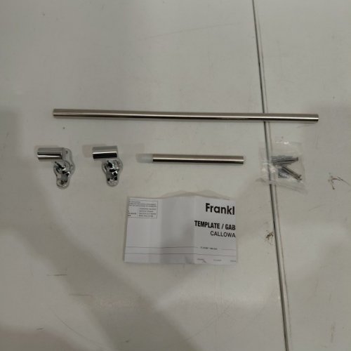FRANKLIN BRASS CALLOWAY TOWEL BAR WITH EXTENDER PIECE - 18" - 24" - POLISHED CHROME (MODEL: CLWY26-PC) image 4