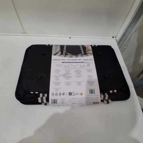 2PK CLEVERMADE CARRY ALL TOTE, 64L, BLACK (MODEL:1796176) image 3