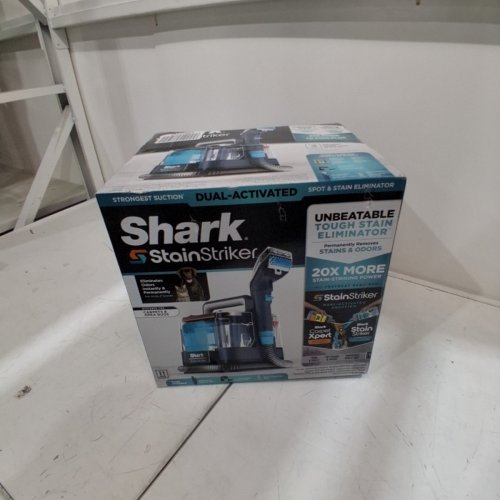 SHARK PORTABLE STAIN STRIKER CARPET CLEANER - GREY/BLUE (MODEL: PX200C) image 2