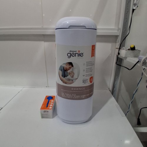 DIAPER GENIE ESSENCE PAIL DIAPER PAIL SYSTEM - WHITE image 2