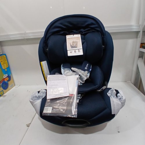 CYBEX CALLISTO G 360 ROTATING ALL-IN-ONE CONVERTIBLE CAR SEAT - 120LBS MAX - OCEAN BLUE image 3