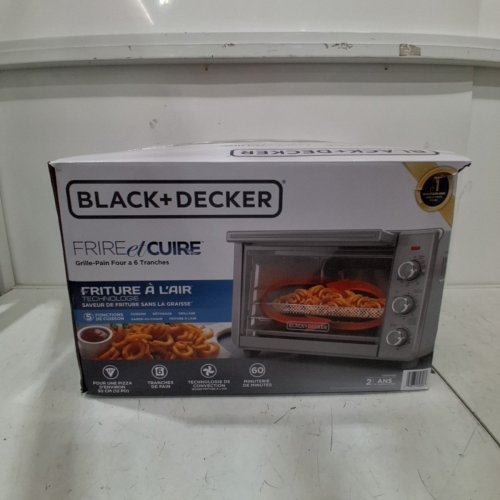 BLACK + DECKER CRISP 'N BAKE AIR FRY TOASTER OVEN - STAINLESS STEEL (MODEL: ‎TO3217SSC) image 6