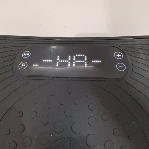 MERACH VIBRATION PLATE EXERCISE MACHINE WITH LED TOUCH SCREEN BLUETOOTH PULL CORD - 300LBS MAX - BLACK (MODEL: MR-2533) image 2