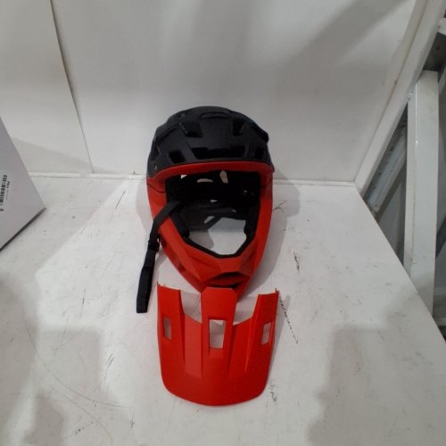 UNISEX ADULT'S ILM SPORTS HELMET FOR PEDAL CYCLIST / SKATEBOARDERS - MED - BLACK / RED (MODEL: ZL-B068) image 4