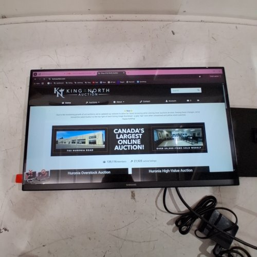 SAMSUNG S3 22" FULL HD MONITOR WITH EYE SAVER - 100HZ - BLACK (MODEL: S22D300GAN) image 2