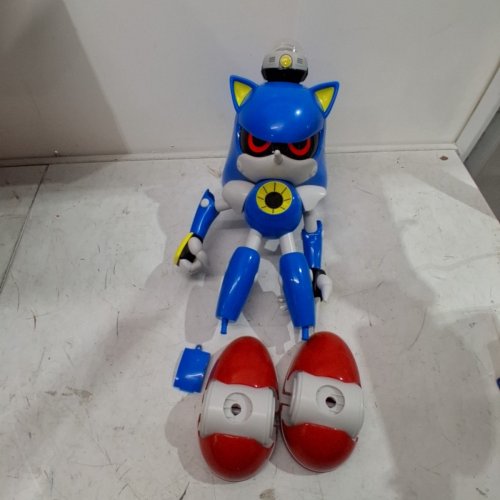 SONIC THE HEDGEHOG GIANT METAL SONIC VS SONIC PLAYSET - 20" - MULTICOLOR (MODEL:087-26-8581) image 3