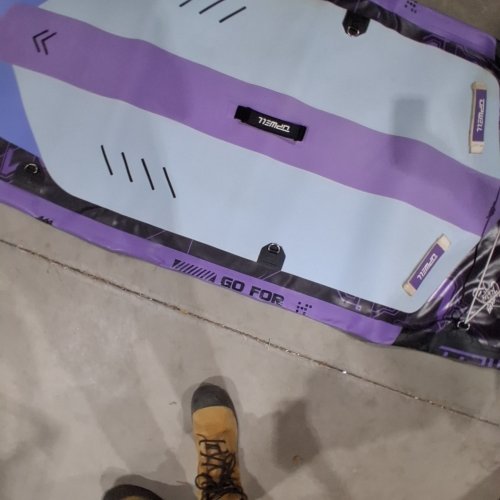 UPWELL INFLATABLE PADDLE BOARD - PURPLE / BLACK image 2