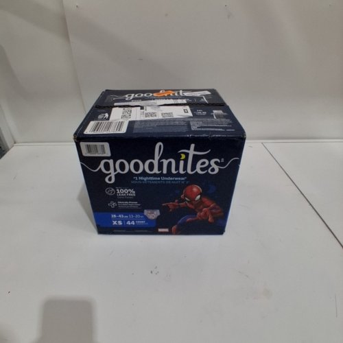 44PK GOODNITES BOYS' DISPOSABLE NIGHTTIME UNDERWEAR - S/M - SPIDERMAN image 2