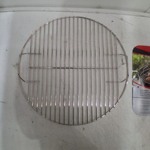 WEBER CHARCOAL BARBECUE GRILL GRATE - FOR 18" WEBER GRILLS - SILVER image 2