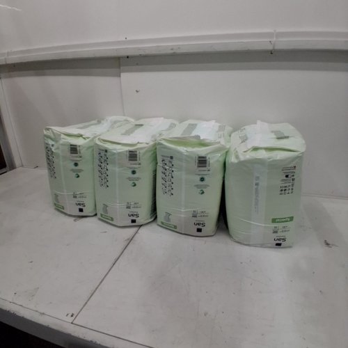 120PK ABENA SAN PREMIUM DOUBLE INCONTINENCE PADS - 29" X 15" (EACH) - WHITE image 2