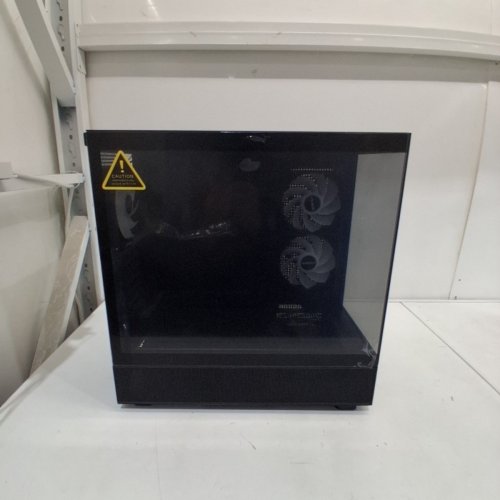 MONTECH ATX MID-TOWER PC GAMING CASE - 3 X 120MM ARGB PWM FANS PRE-INSTALLED - BLACK (MODEL: XR) image 4