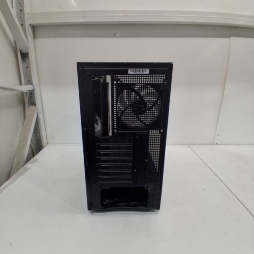 MONTECH ATX MID-TOWER PC GAMING CASE - 3 X 120MM ARGB PWM FANS PRE-INSTALLED - BLACK (MODEL: XR) image 5