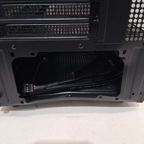 MONTECH ATX MID-TOWER PC GAMING CASE - 3 X 120MM ARGB PWM FANS PRE-INSTALLED - BLACK (MODEL: XR) image 6