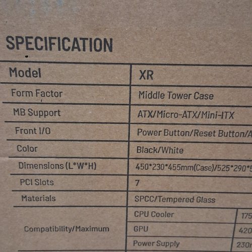 MONTECH ATX MID-TOWER PC GAMING CASE - 3 X 120MM ARGB PWM FANS PRE-INSTALLED - BLACK (MODEL: XR) image 9