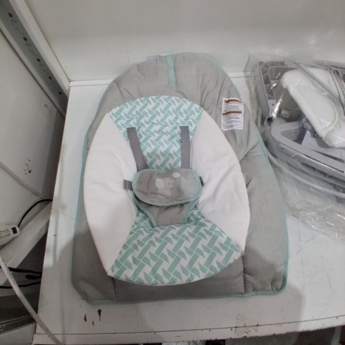 INGENUITY KEEP COZY 3-IN-1 GROW WITH ME VIBRATING BABY BOUNCER SEAT & ROCKER - 6-40LBS - BLUE/GREY image 4