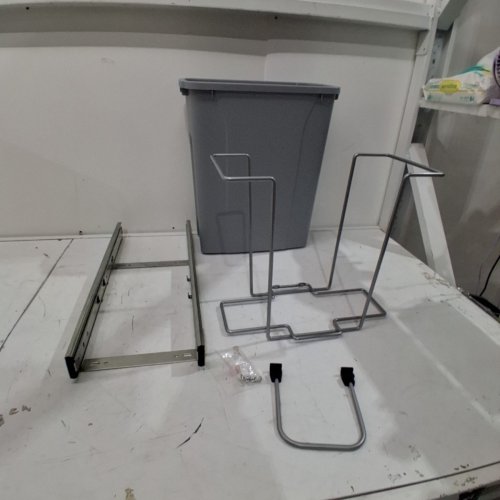 18.9L REAL SOLUTIONS UNDER COUNTER PULL OUT TRASH BIN image 2