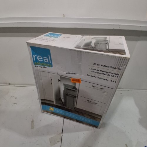 18.9L REAL SOLUTIONS UNDER COUNTER PULL OUT TRASH BIN image 4