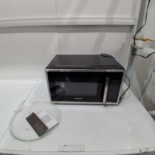 CHEFMAN COUNTERTOP MICROWAVE OVEN - 31 L (1.1 CU. FT) -STAINLESS STEEL (MODEL: RJ55-SS-11-CK-CA) image 3