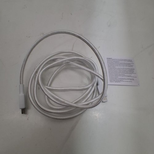 ANKER DURABLE BRAIDED FAST CHARGE CABLE - USB-C TO LIGHTNING - 6FT - WHITE (MODEL: A81B6H21-1) image 2