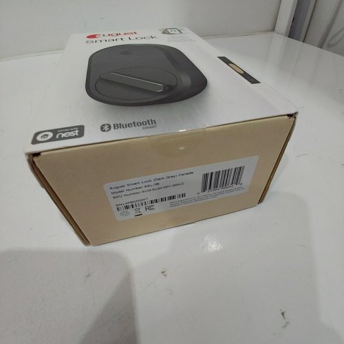 AUGUST HOME SMART LOCK - KEYLESS HOME ENTRY WITH YOUR SMARTPHONE - DARK GREY (ASL-3B) image 3