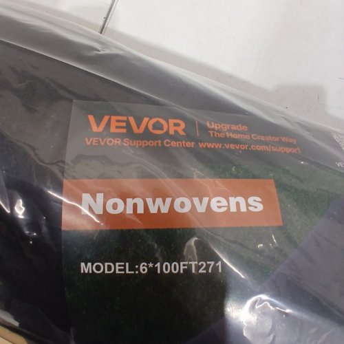 HEAVY DUTY WEED BARRIER LANDSCAPE FABRIC - 6FT X 100FT - BLACK - (MODEL: 6*100FT271) image 3