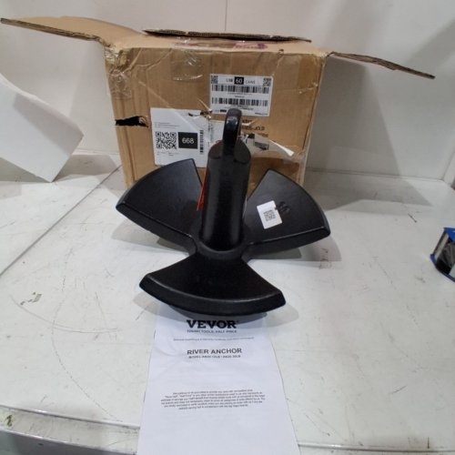 VINYL COATED RIVER BOAT ANCHOR - 30LBS - BLACK (MODEL: AN20-30LBS) image 2