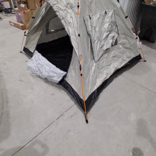 OUTDOOR POP-UP TENT - 66" X 82" - GRAY image 4