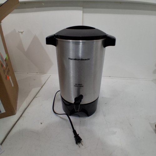 HAMILTON BEACH COFFEE URN - 45 CUP CAPACITY - STAINLESS STEEL (MODEL: 40515CR) image 3