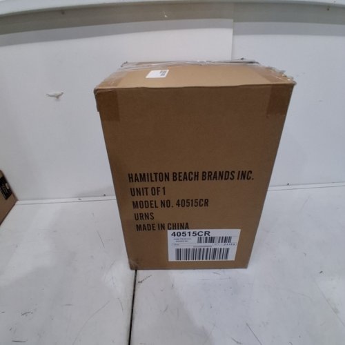 HAMILTON BEACH COFFEE URN - 45 CUP CAPACITY - STAINLESS STEEL (MODEL: 40515CR) image 6