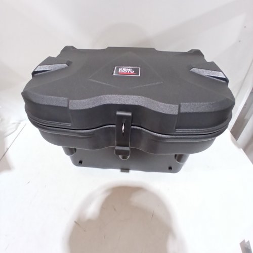 KEMIMOTO UTV BED STORAGE BOX FOR POLARIS RANGER 1000 - 5.5GAL - BLACK (MODEL:B0113-01201BK) image 2