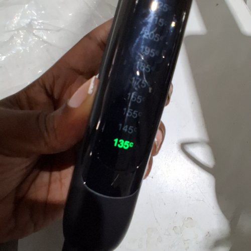REVLON COPPER SMOOTH SAY NO TO FRIZZ FLAT IRON - 1" - GREY (MODEL: RVST2175F) image 2