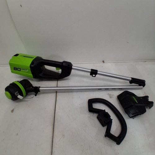 GREENWORKS PRO CORDLESS STRING TRIMMER TOOL ONLY - 80V - 16" - GREEN (MODEL: ST80L00) image 2