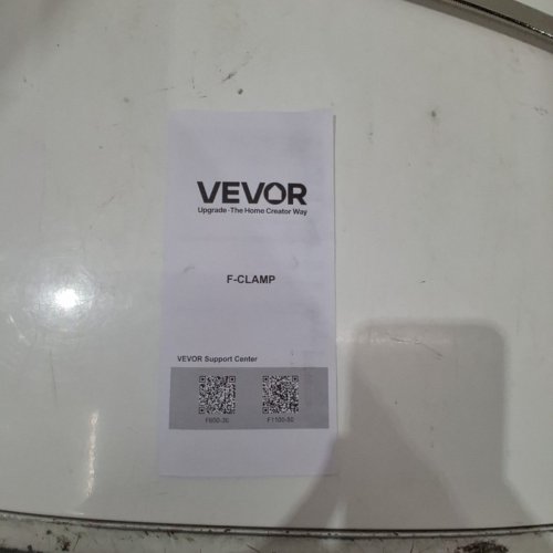 2PK VEVOR BAR F-CLAMP - 36" JAW OPENING - ORANGE (MODEL: ‎F600-36) image 4