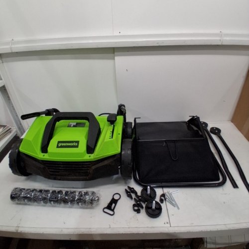 GREENWORKS 13 AMP CORDED DETHATCHER - 14" - (MODEL: DT13B00 / DHA103) image 3